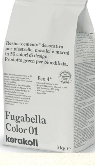 Fugabella Color затирка для швов 20 3кг Kerakoll