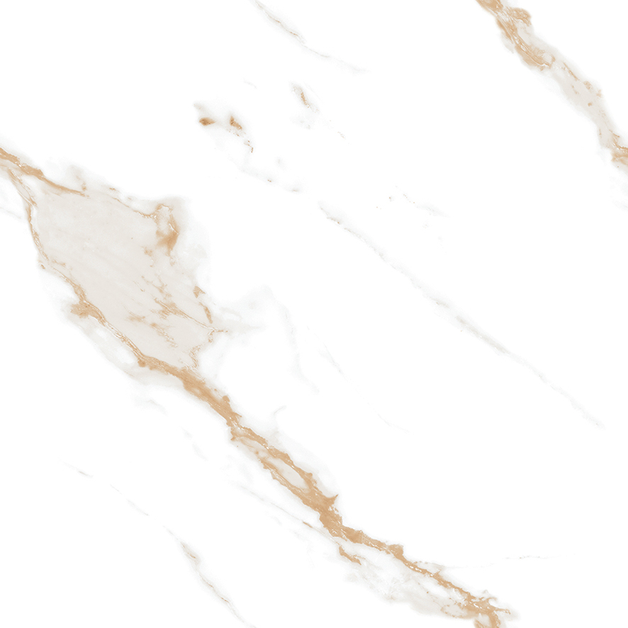 Calacatta Sharp Gold Белый Полированный 60х60 Ceradim
