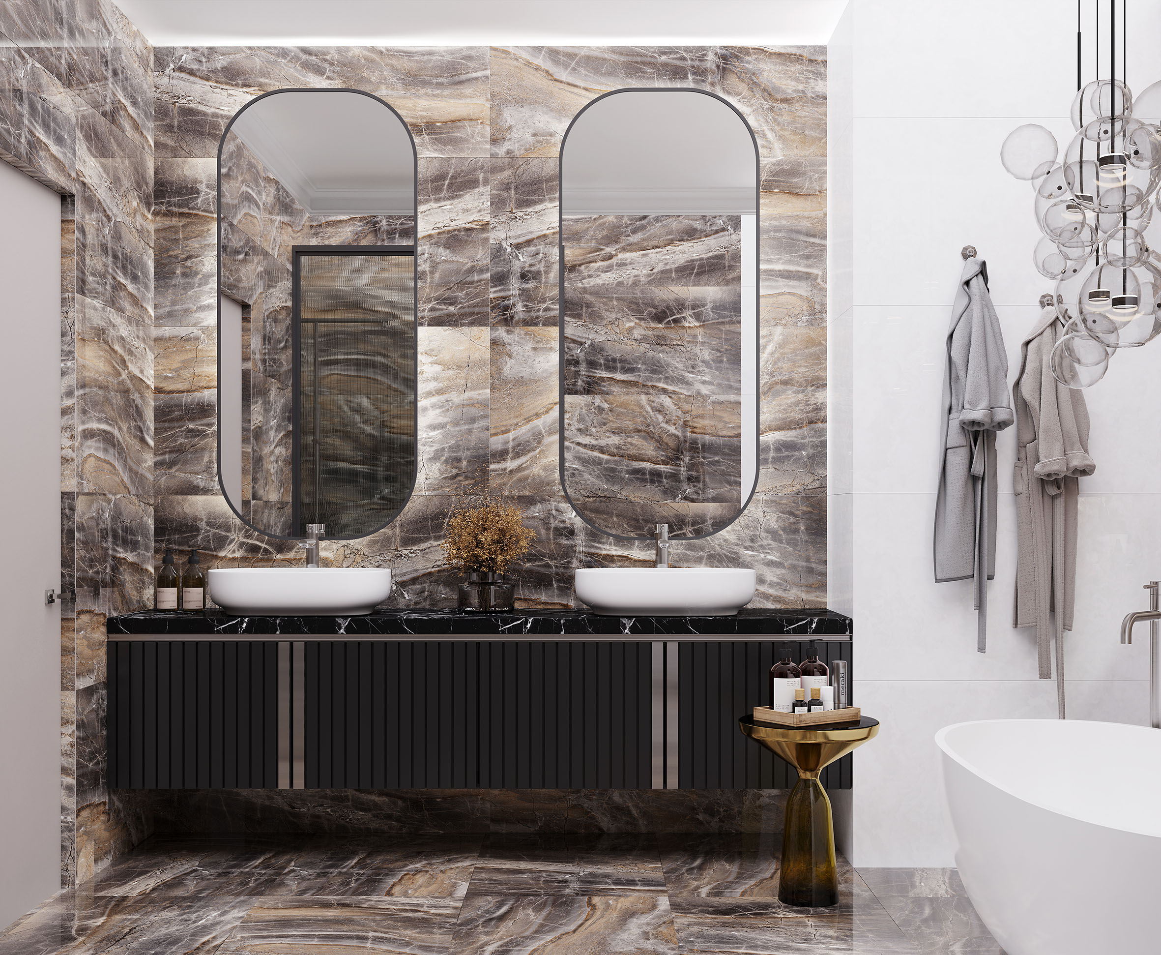 Electra Brown Полированный 60x60 Laparet