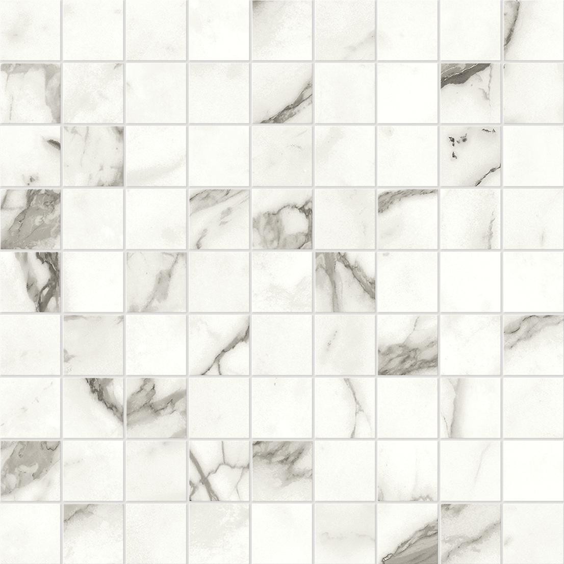 A415 Marvel Statuario Supremo Mosaico Matt 30x30 Atlas Concorde