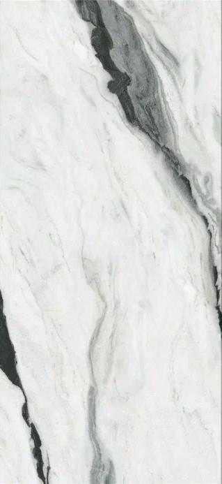 MN072AP271206 Panda White Polished 6mm 120x270 Moreroom Stone