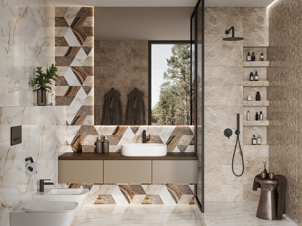 010100001525 Joy beige 04 25x60 Gracia Ceramica