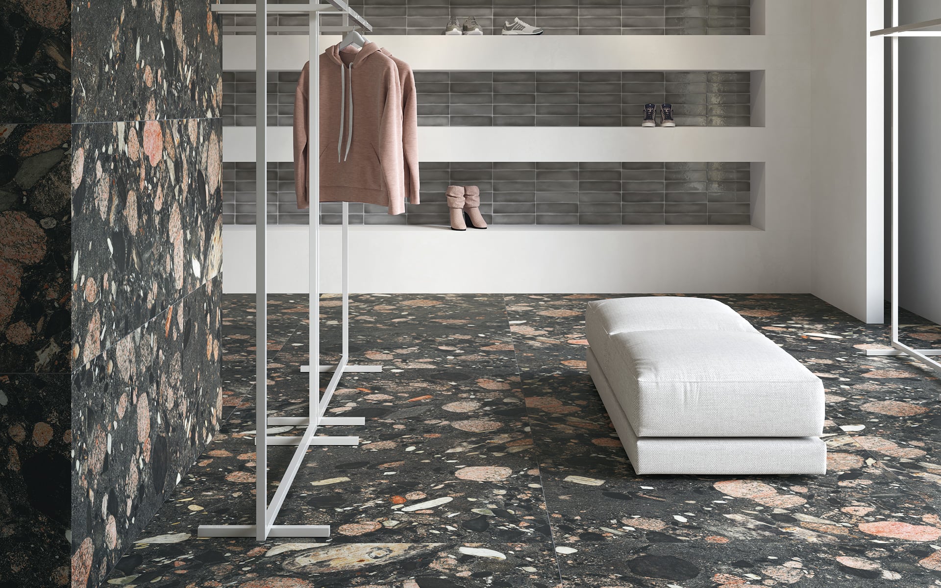 892876 Theke Pietra Ceppo Fluviale Top Lapped 120x60 Iris Ceramica фото 16