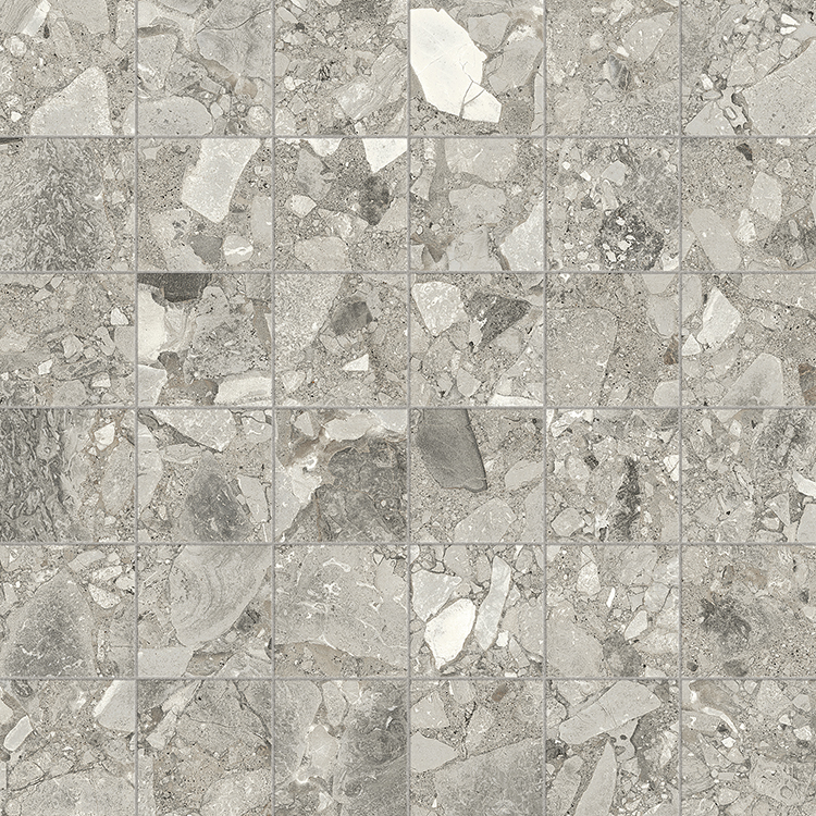 610110001098 Grey Mosaico 30x30 ColiseumGres