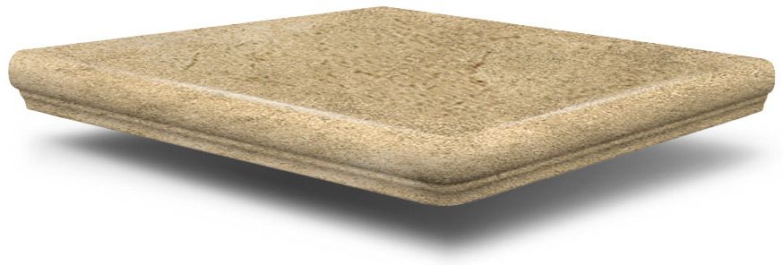 Marburg Eckflorentiner Hellsand 32*32 SDS Keramik