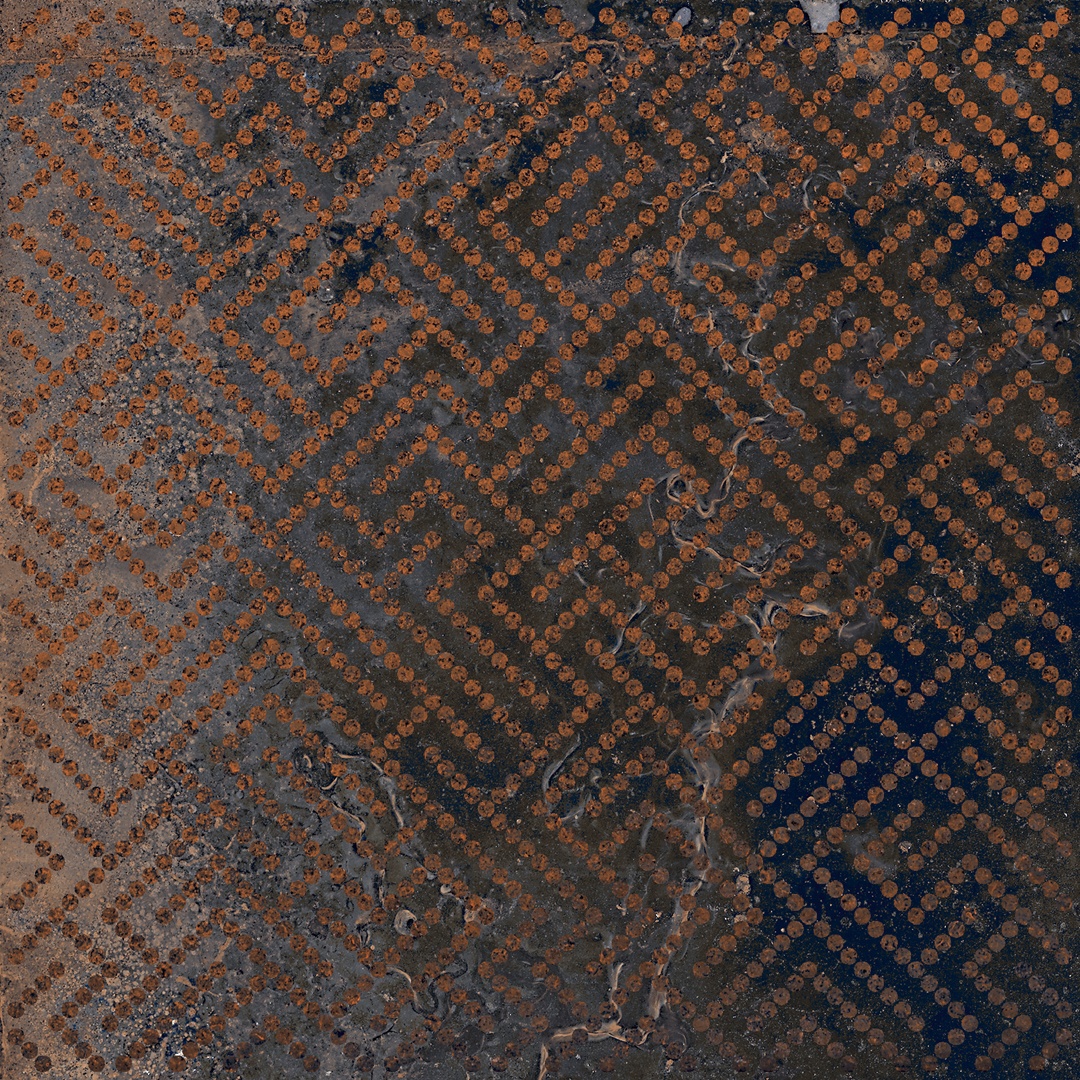 OXIDART PATCHWORK DARK 20x20 Sant Agostino