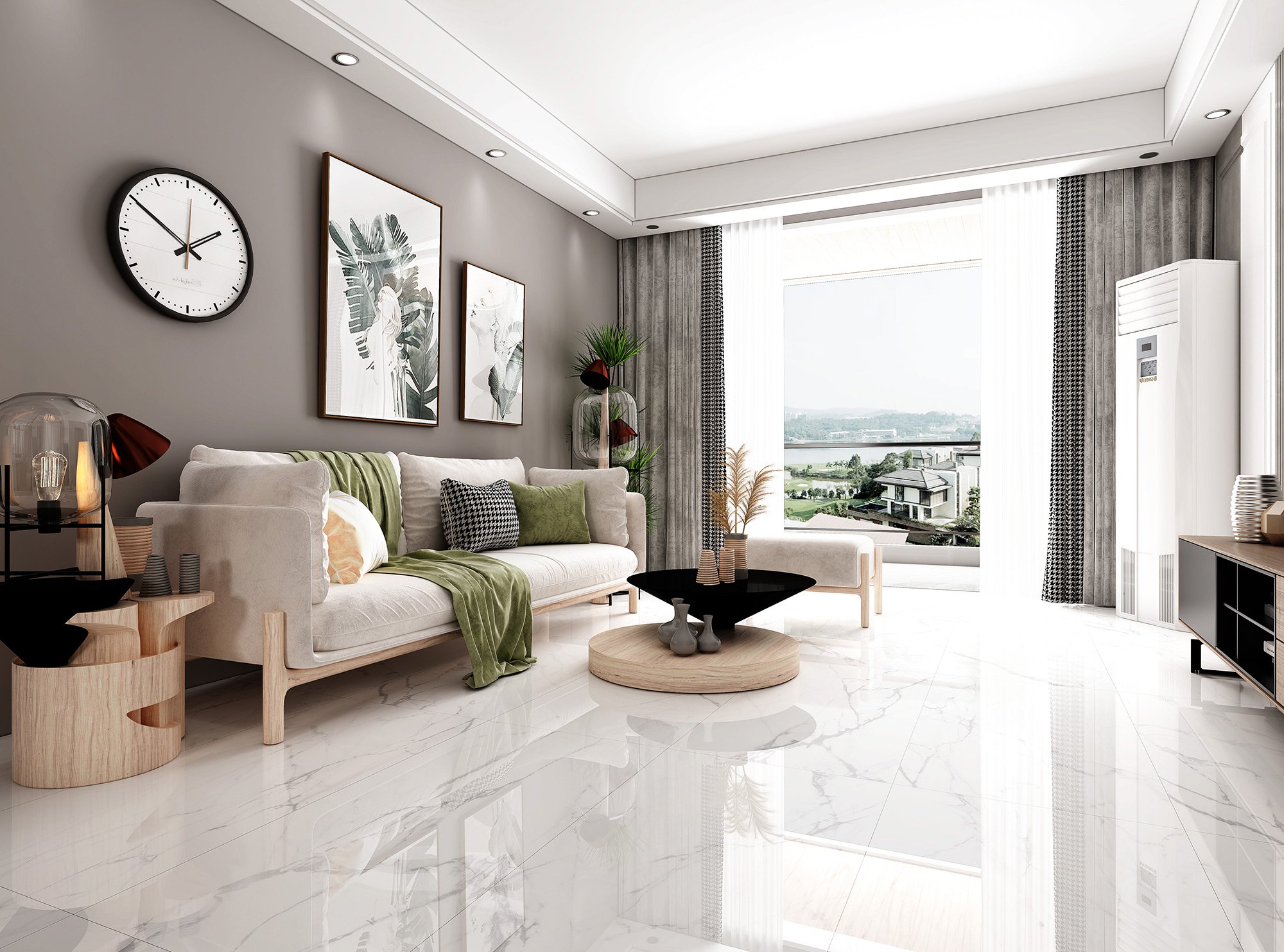GT1206015903PDR Andrea Белый 60x120 Global Tile