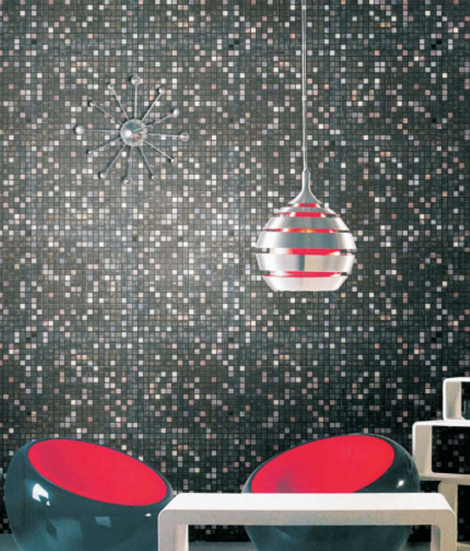 Sable Black GC45 32.7x32.7 Orro Mosaic
