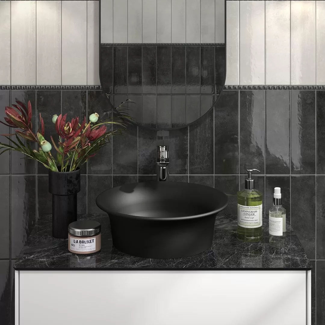 9042 Тракай коричневый темный глянцевый 8.5x28.5 Kerama Marazzi фото 26
