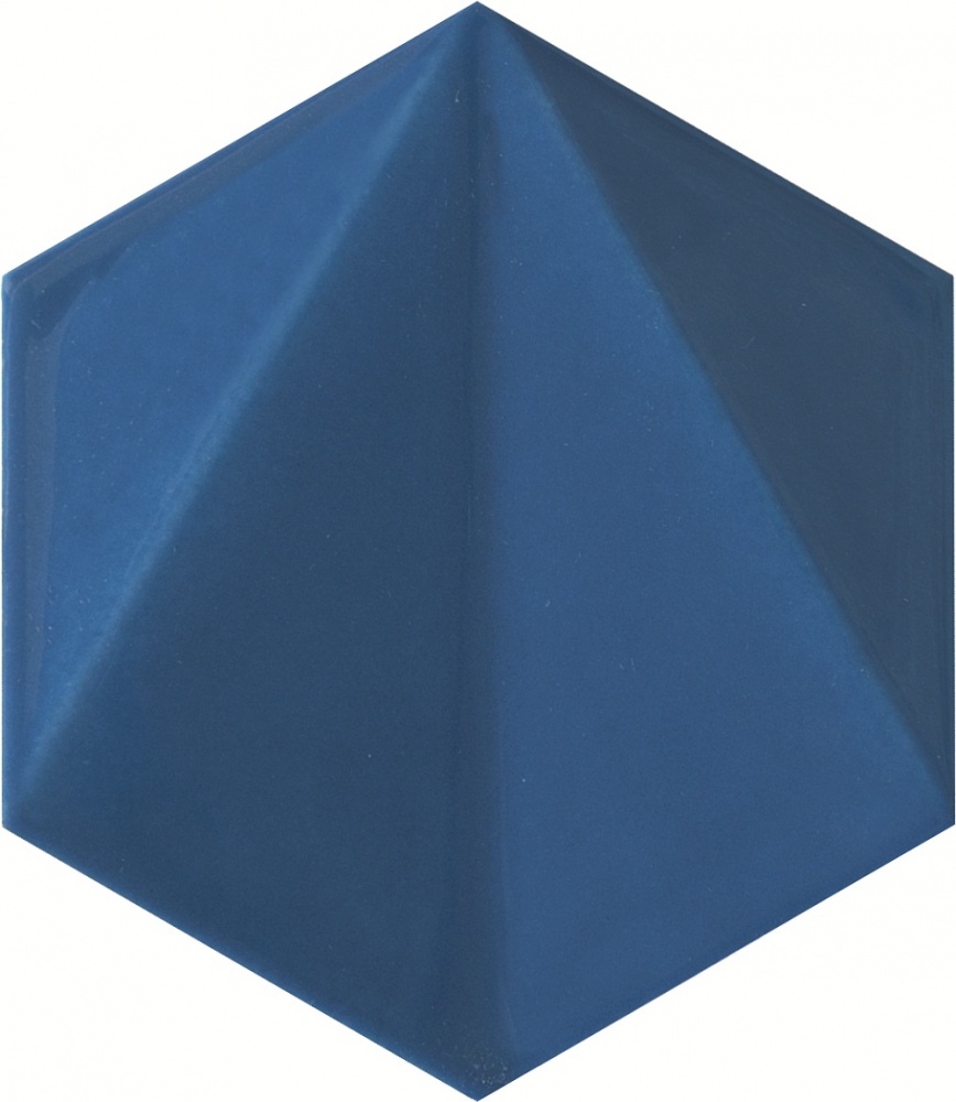 Free Space Hex Navy STR Декор 11x12.5 Tubadzin