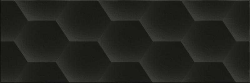 SOFT GEOM BLACK 20*60 ITT Ceramic