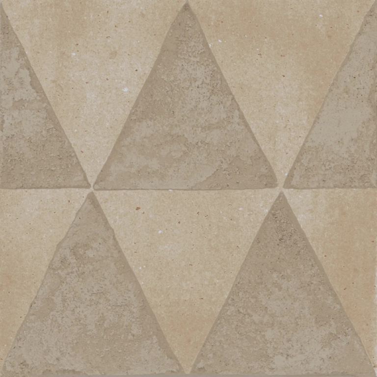 MH0U ArtCraft Sabbia Decoro Triangoli 20x20 MARAZZI Italy