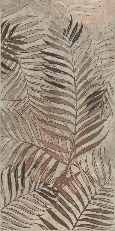 303524 Bronze Fern Rett (2 pcs mix) 60x120 Dado Ceramica
