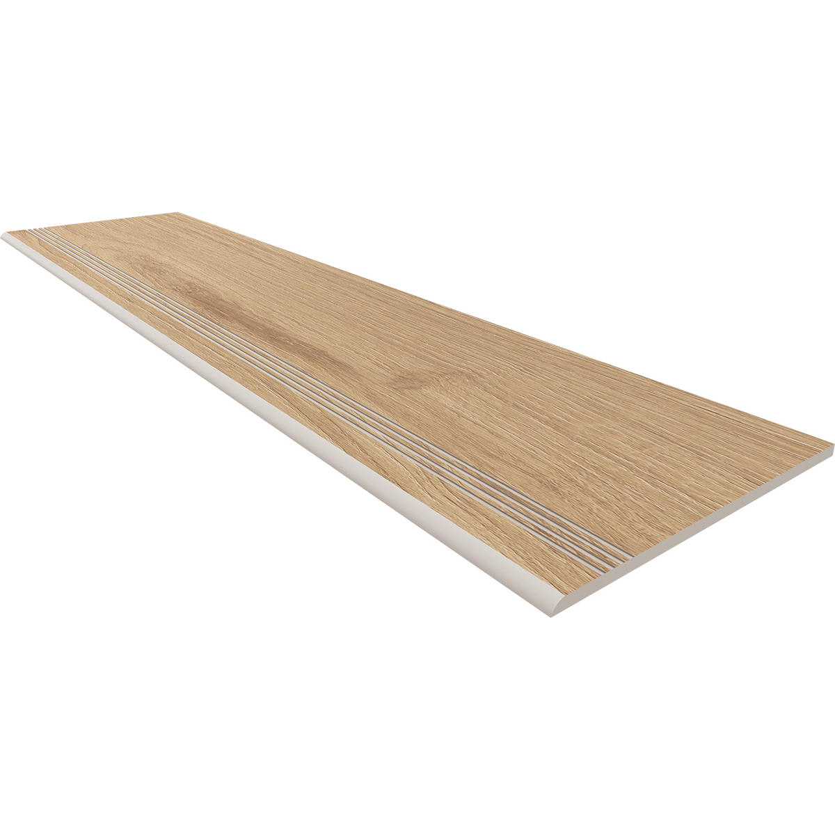 Ступень AV02 Alavesa Бежевый Неполированный с насечками 30x160x10 Ametis by Estima