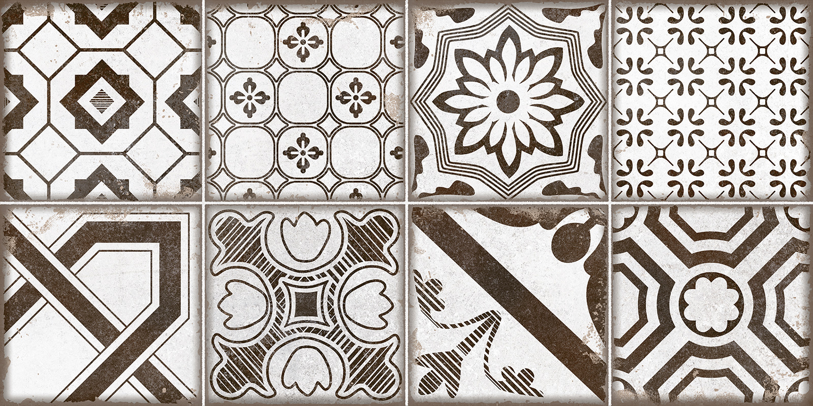 TWU2550BOH17 Boho рельефная 249x500x8 Alma Ceramica (Уралкерамика)