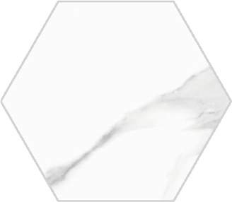 White Soul Hexa Matt 23х27 ITT Ceramic