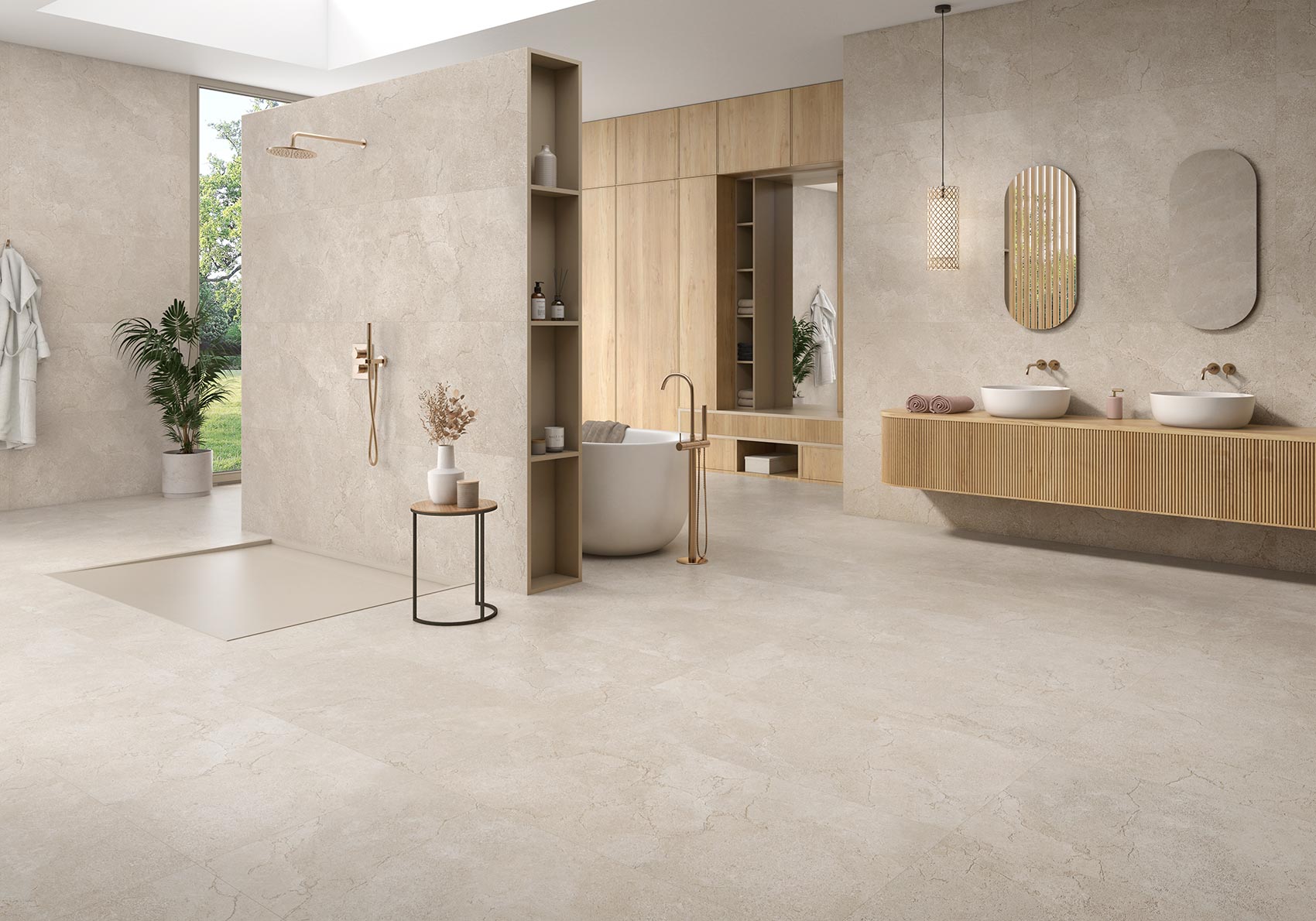 233931 Domus Cream Decor Matt 59.5x119.2 Colorker фото 5