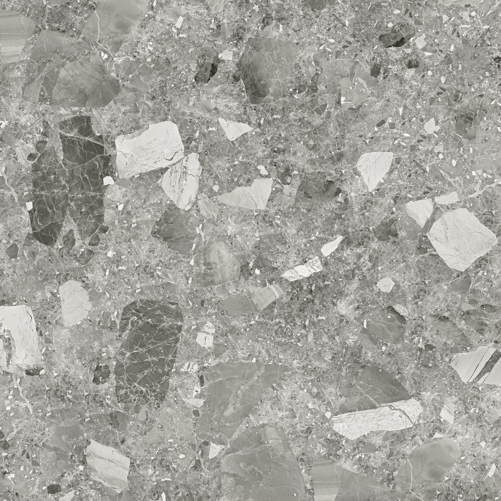 GFU04STE70R Steel rock Sugar 600x600x9.5 Alma Ceramica (Уралкерамика)