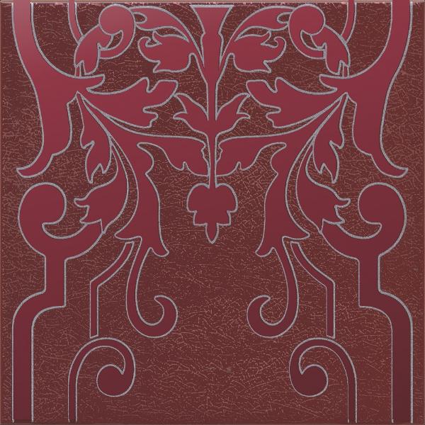 HGD/C566/5293 Барберино 2 бордо глянцевый 20x20 Kerama Marazzi