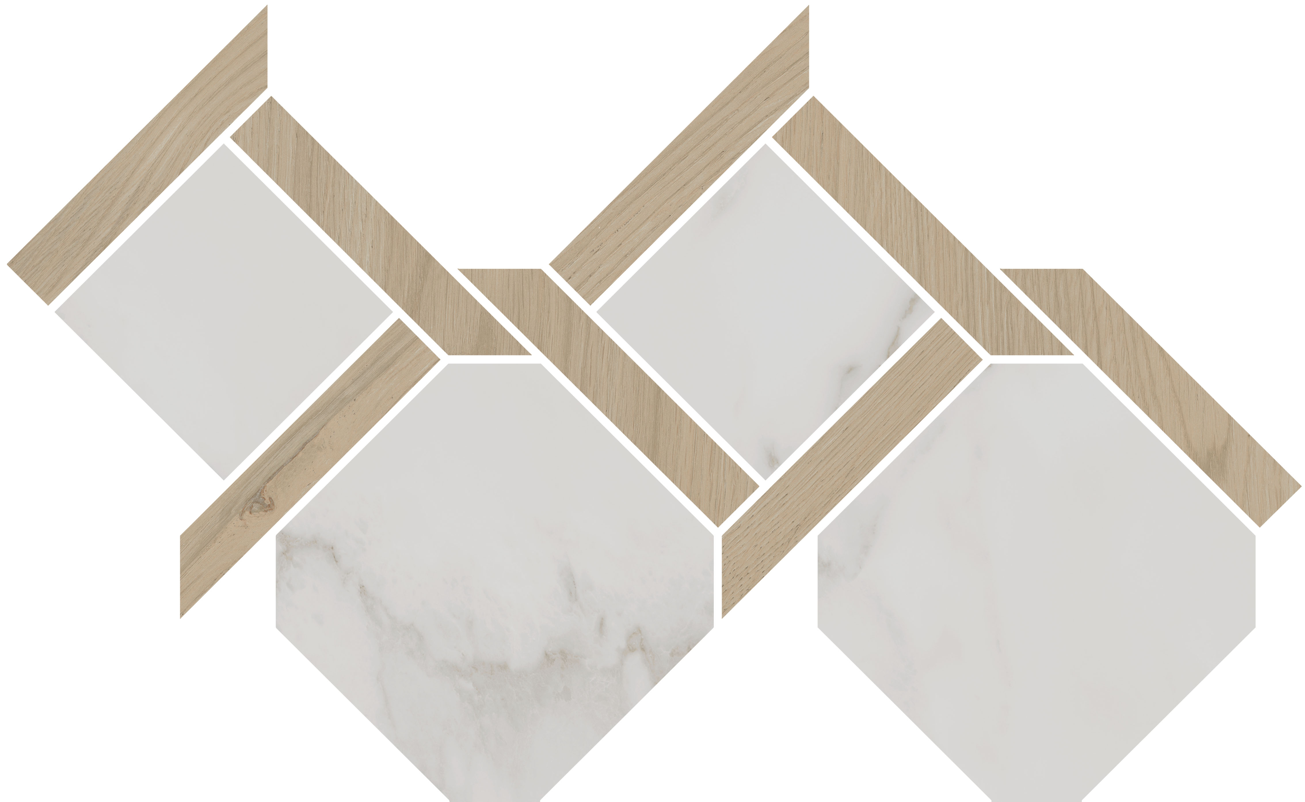 ID169 Декор Монте Тиберио наборный лаппатированный 48x29,5x0,9 Kerama Marazzi