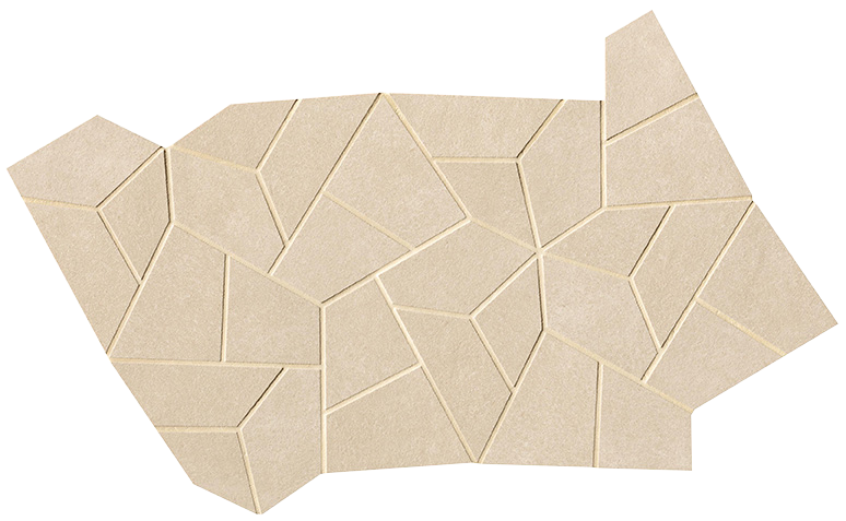 fPRN Sheer Beige Gres Fly Mosaico 25x41,5 FAP Ceramiche