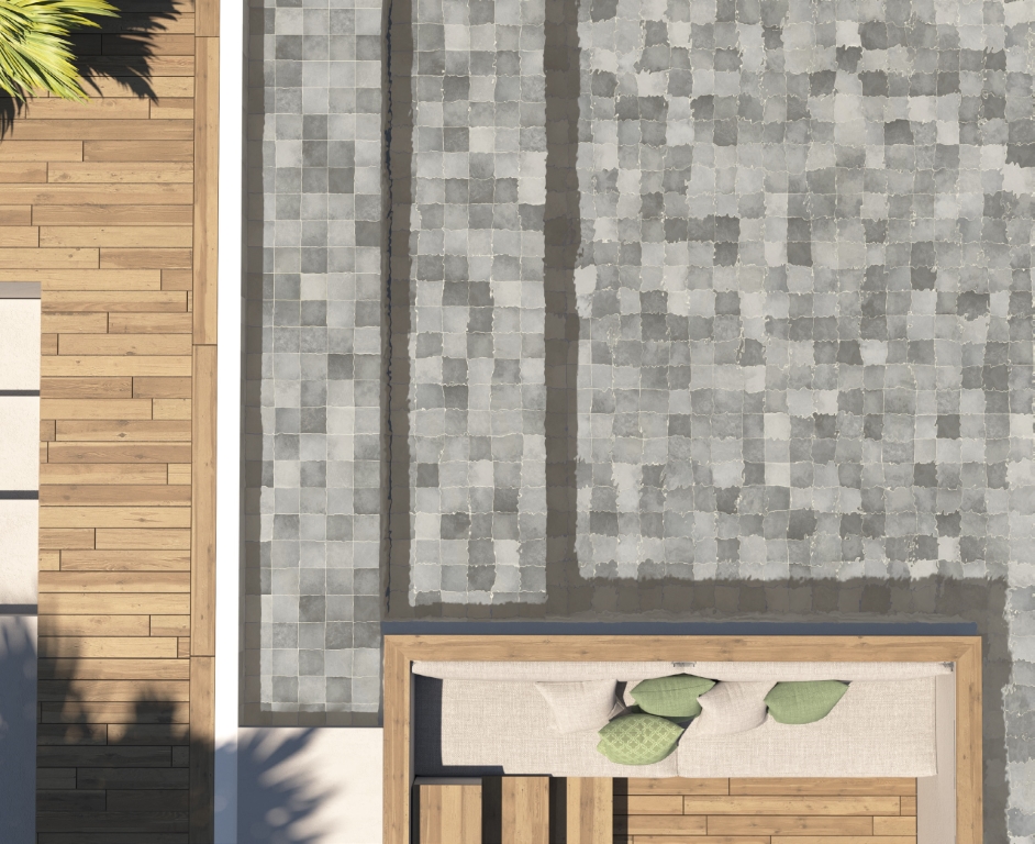 31560 Spa&Pools Shadow Matt 15x15 EQUIPE