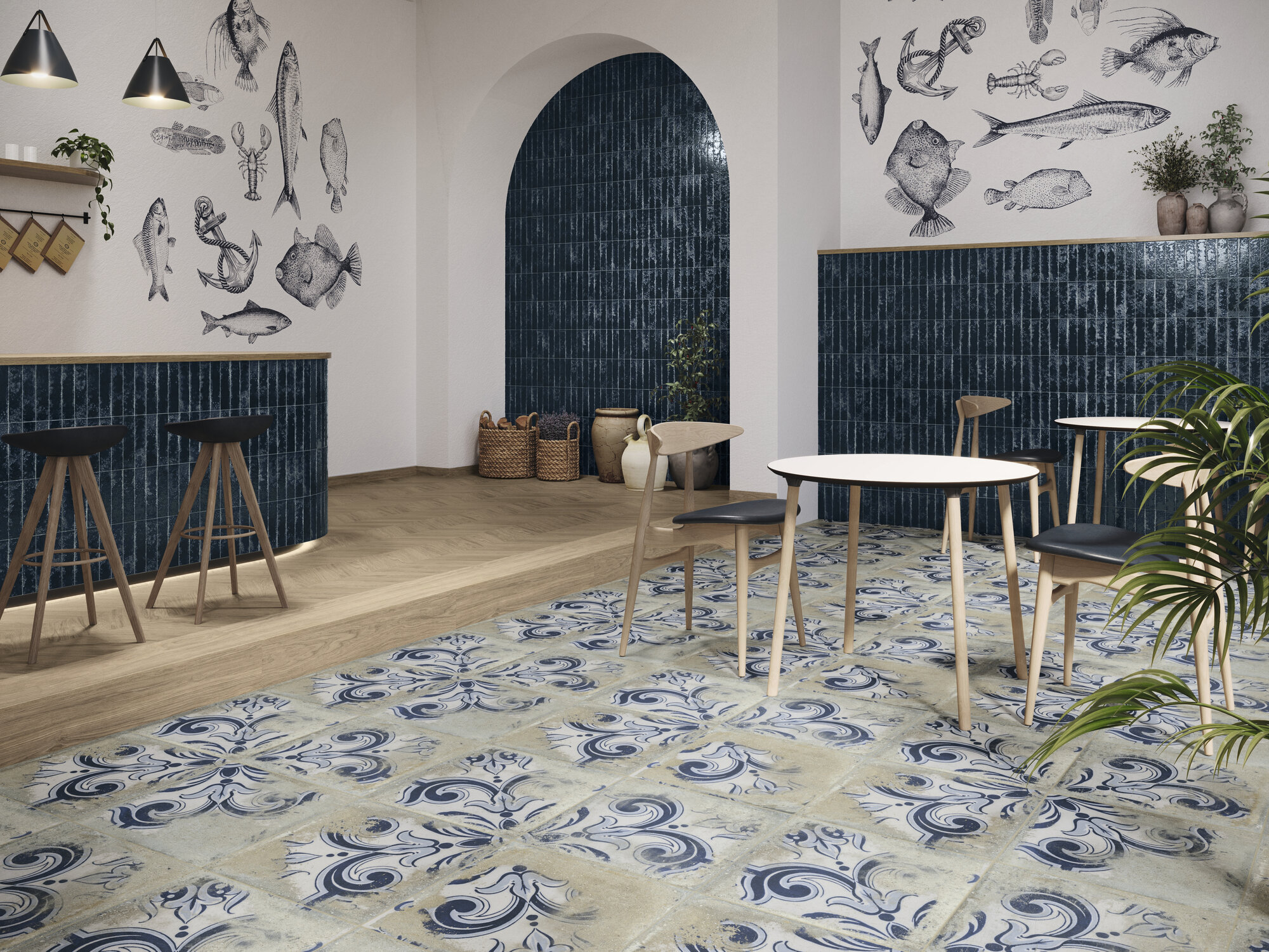 A042409 Palanzo Ecru Rect. 60x60 Ape Ceramica
