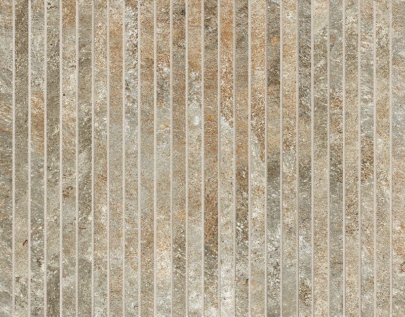 fRVO Nobu Slate Gres Tratti Mosaico Matt 24x30,5 FAP Ceramiche