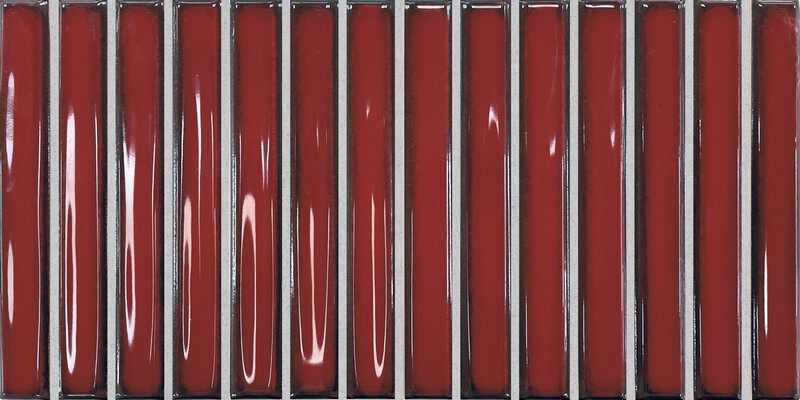 133482 Osaka Bars Red 12,5x25 DNA Tiles