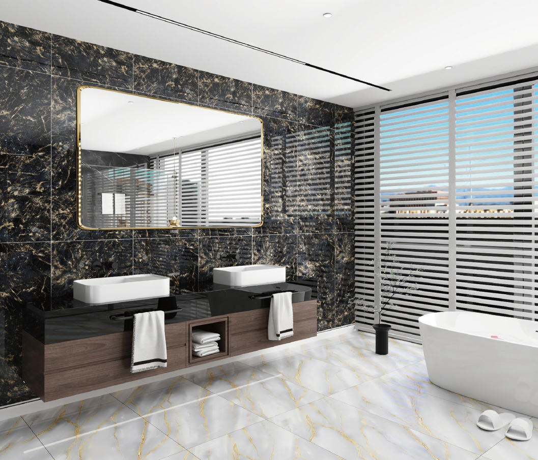 Polished Glazed Tiles KerAline