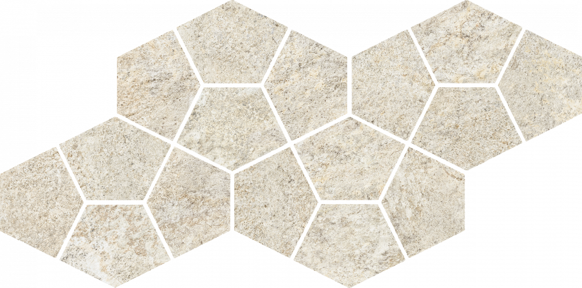 620110000244 Magma Ice Mosaico Prism 41.3x20.5 Italon