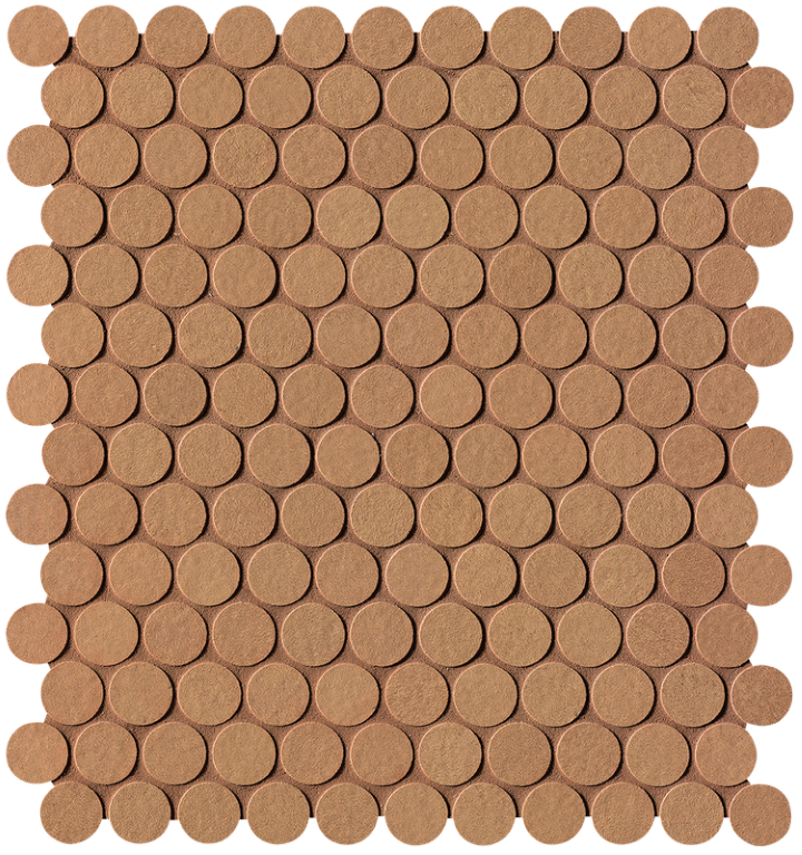 fPLY Summer Terracotta Gres Round Mosaico R10 29,5x32,5 FAP Ceramiche