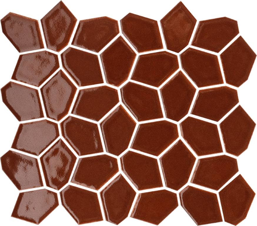 600110001122 Avantgarde Ruby Mosaico Spectrum 29.2x33.2 Italon