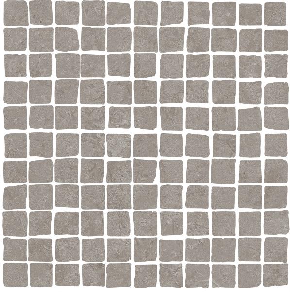MBS002 Про Лаймстоун Спакко мозаичный серый матовый 20х20 Kerama Marazzi