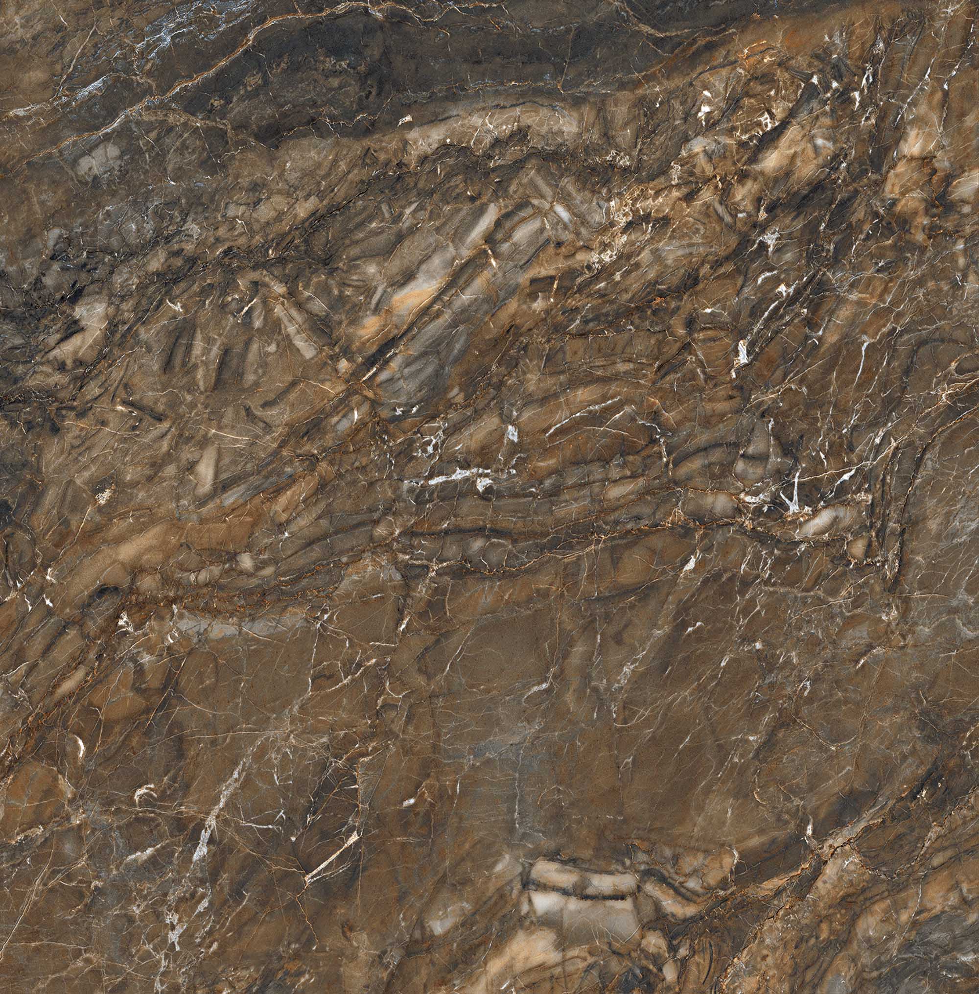 BR04 Bernini Dark Brown Неполированный Рект. 80х80х10 Estima фото 11