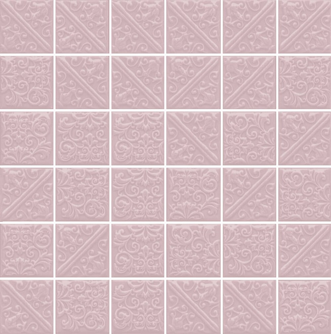 21027 Ла-Виллет розовый светлый 30.1*30.1 Kerama Marazzi