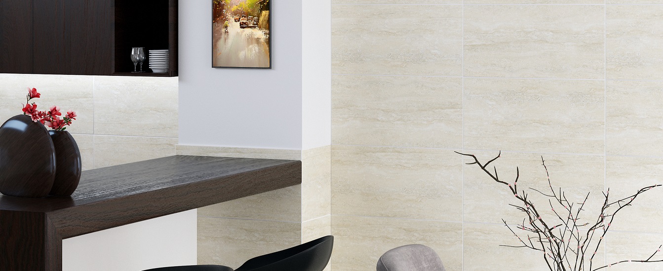 Травертин декор 2 кремовый 25х75 Beryoza Ceramica