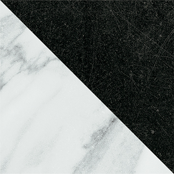 4101199 Flag Black White 18,6x18,6 41ZERO42