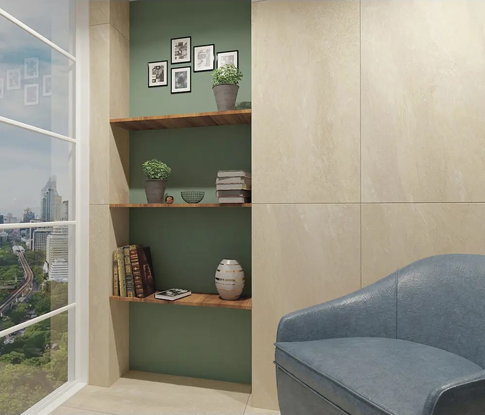 GNR12060403-GM Хилл Серый граниль 1200x600x9.5 ProGRES Ceramica фото 6