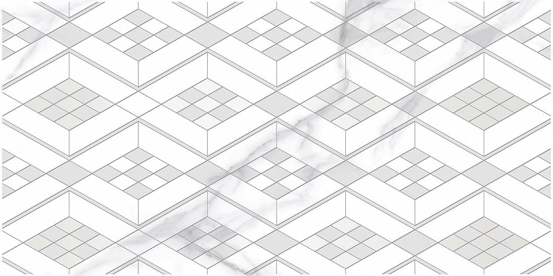 Декор Calacatta Bianco 31.5x63 Керлайф