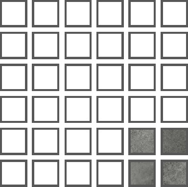 AG55 Antique Grey 5х5 Serapool
