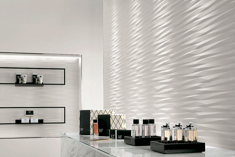 8DMA 3D Angle White Matt 40x80 Atlas Concorde