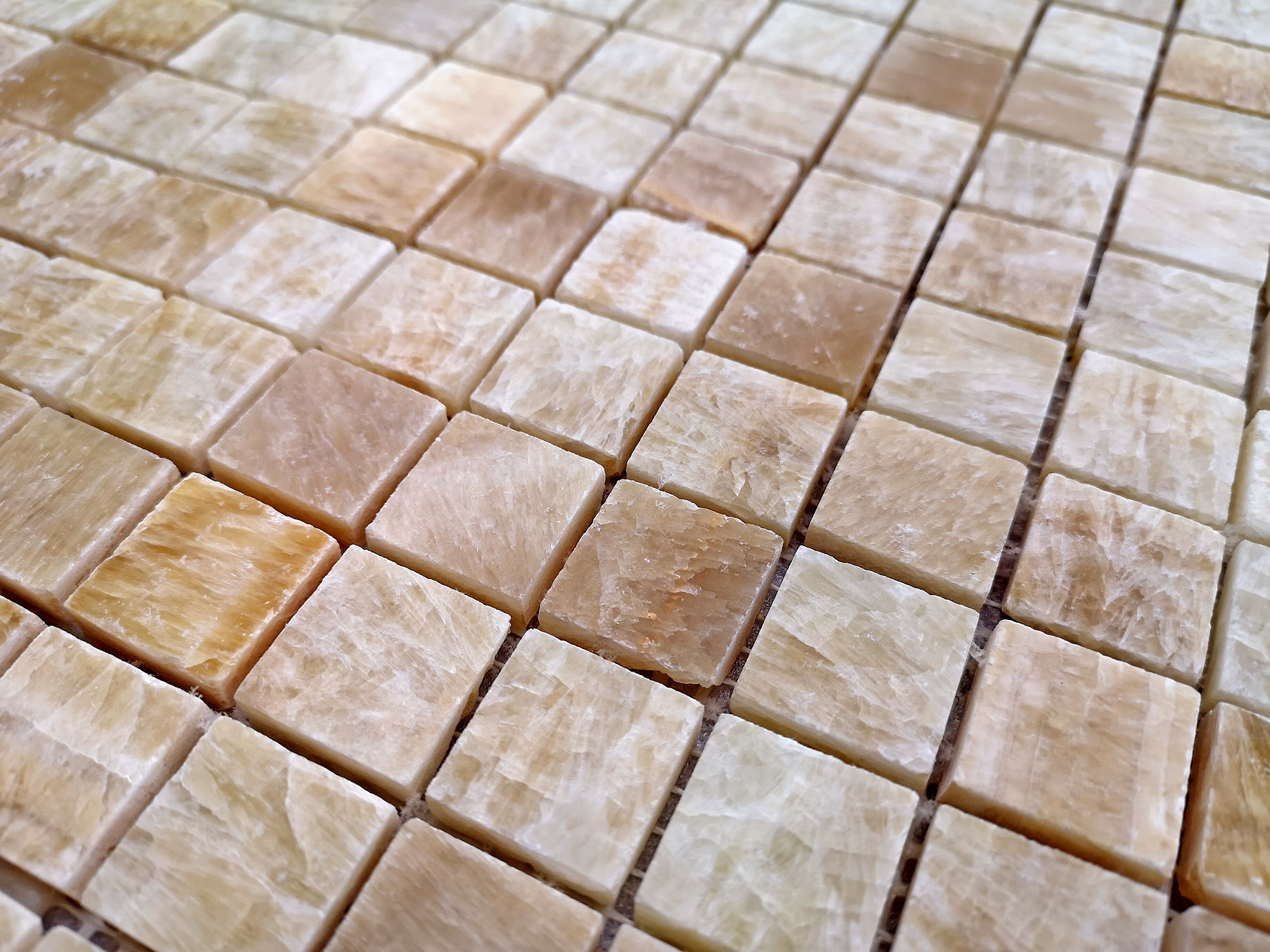 Onice legno POL 23x23x7 298x298 Caramelle Mosaic