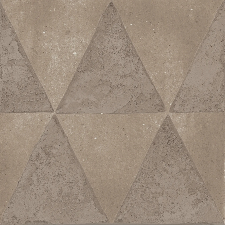 MH5W ArtCraft Argilla Decoro Triangoli 20x20 MARAZZI Italy