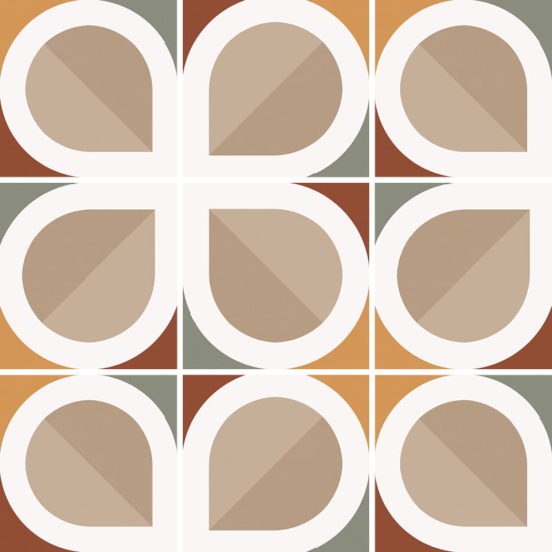 27691 Bauhome Blatt Warm 20х20 EQUIPE