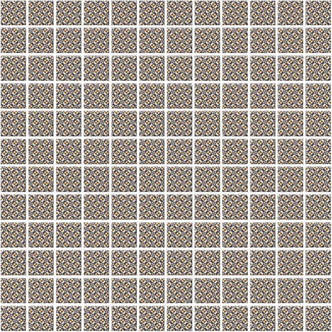 20104 Кастелло орнамент бежевый 29,8х29,8 Kerama Marazzi