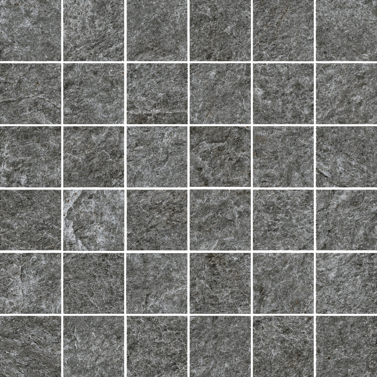 610110001371 Magma Graphite Mosaico 30x30 Italon