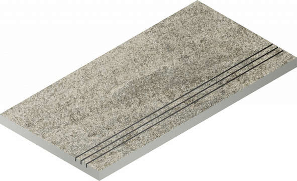 620090001066 Silver Bordo Grip 30x60 Italon