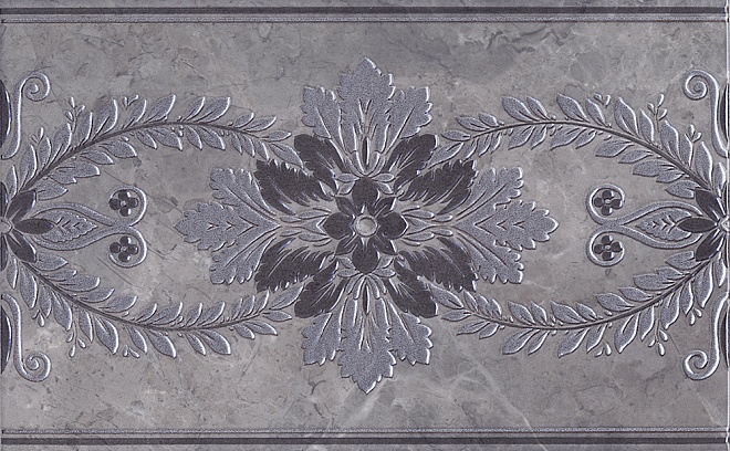 MLD/D04/6242 Мармион серый 25*40 декор Kerama Marazzi