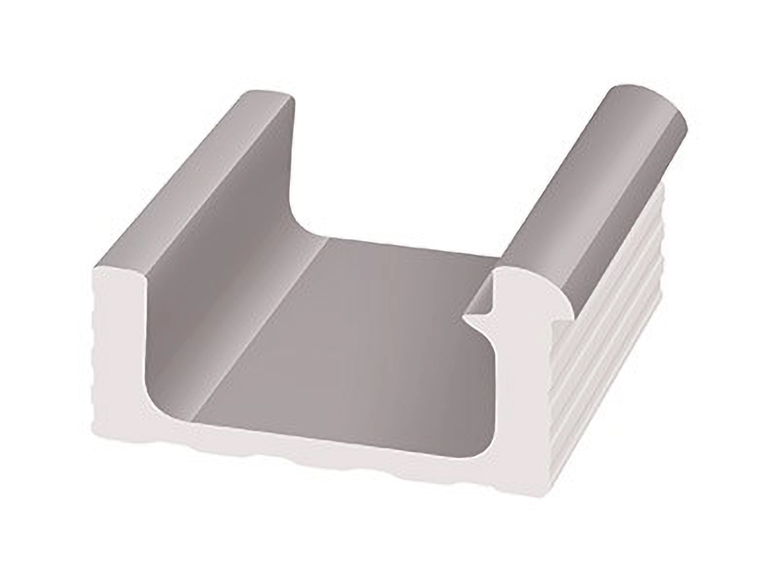 KP209.1 Переливной лоток керамический Grey 29x24,5 Serapool